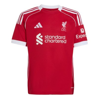 maillot de football enfant liverpool fc domicile 25/26