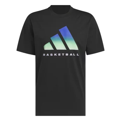 Tee-shirt De Basketball Homme Graphique Noir ADIDAS INTERSPORT