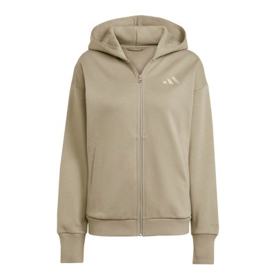 Sweat à Capuche Zippé Femme – Longueur Mi-cuisses – Poches Latérales – Tissu Polyester Doux – Capuche Ajustable – Coupe Décontractée – Pour Mi-saison