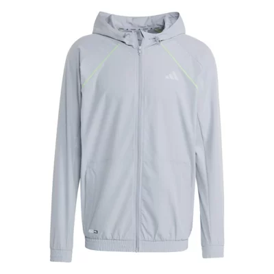 Sweatshirt Zippé De Training À Capuche Homme Tech Apparel Gris
