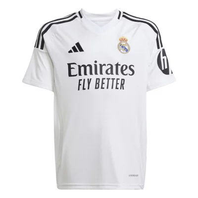 Maillot De Football Enfant Real Madrid Domicile 24/25 Blanc ADIDAS