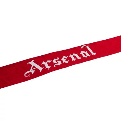 fan originals - Écharpe rétro de football - couleurs d'Arsenal/rouge