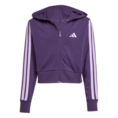 Sweat à Capuche Zippé GapKids Fille - Violet - Logo - Taille 8-9 Ans
