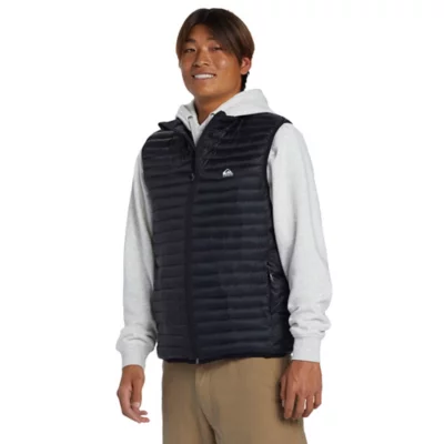 Quiksilver Veste Sans Fermeture Eclair Doudoune Sans Manche Homme