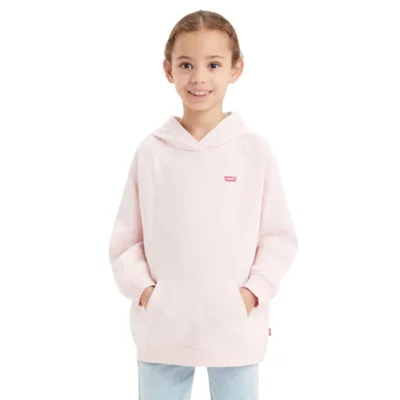 Sweat à Capuche Levi's LVG Full Zip Pour Fille - Fermeture Éclair Complète - Coupe Décontractée