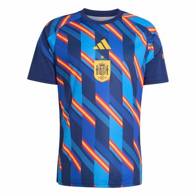 maillot d'entraînement de football homme espagne domicile avant-match 25/26
