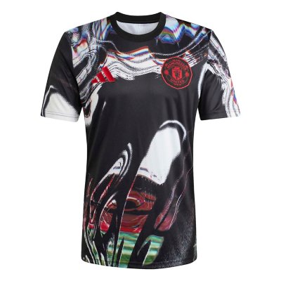 maillot d'entraînement de football homme manchester united avant-match 25/26