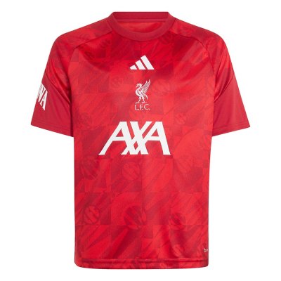 maillot d'entraînement de football enfant liverpool fc pré-match 26/27