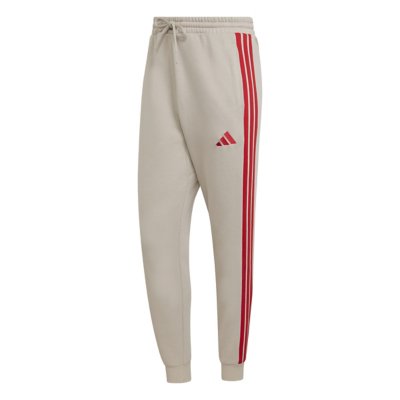 pantacourt de training homme molleton 3 bandes essentials