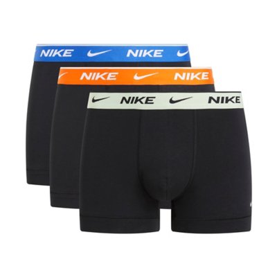 Noir, bleu, orange et vert