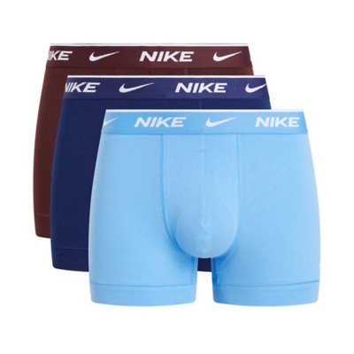 Bleu, violet et marron