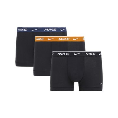 Noir, marine et orange