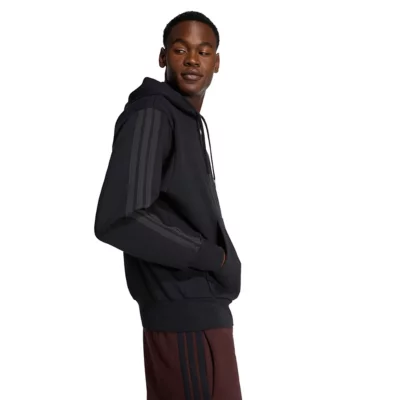 Pull à Capuche Homme Marbella – Noir, Coton, Taille M, Sweat à Capuche épais