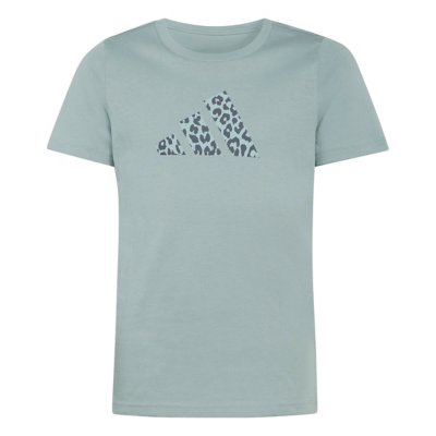 T-shirt Manches Courtes Fille George – Gris Mélangé – Taille 10-11 Ans – Coton