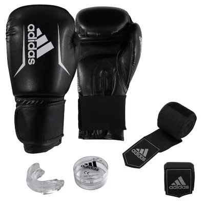 Kit Boxe adidas BPKIT07 – Gants, Protège-dents & Bandages | Boutique-du