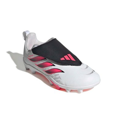 chaussures de football moulées enfant fermeture par scratch predator club fg/mg