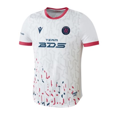 Maillot De E Sport Adulte Team BDS 2023 BLANC MACRON INTERSPORT