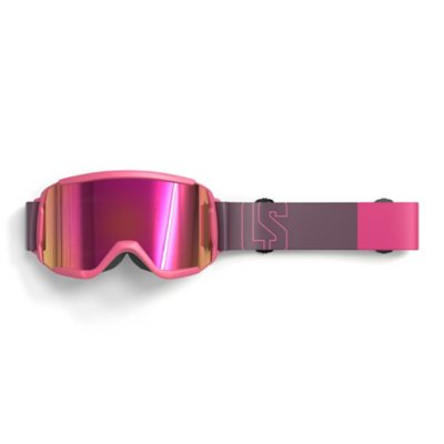 LOUBSOL Loubsol ARES - Masque de ski Femme blanc/rose/rose miroir - Private  Sport Shop