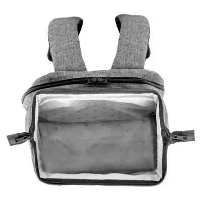 Sacoche Techair Pour Netbook 11.6" - Gris Extérieur, Intérieur Orange - Protection Renforcée, Bandoulière Détachable