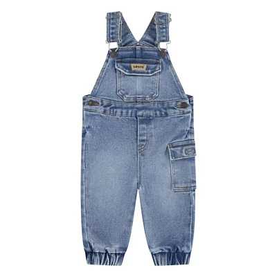Denim Vetement Bebe Levis Salopette Bébé Loose Fit Cargo Bleu