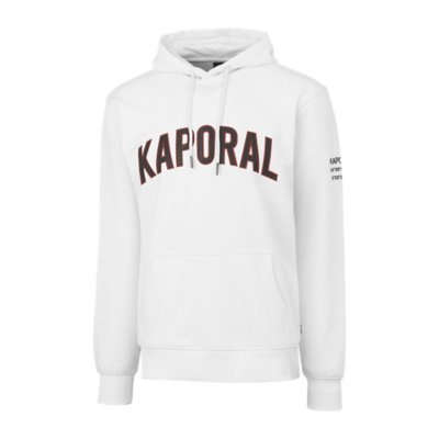 Kayferli Sweat à capuche en coton pour homme, Blanc., S 