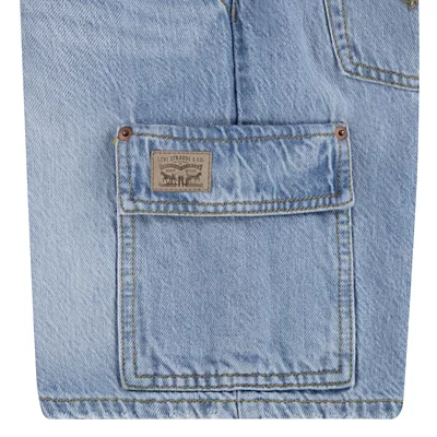 Short Cargo Garçon Hanna Andersson – Bleu Cadet, Coton, Taille 110 (5-6 Ans)