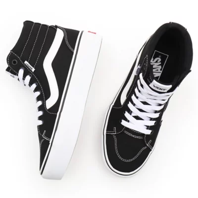 Vans Sk8 Hi Platform Vans Haute Femme Noir Vans Shoes Vans Old