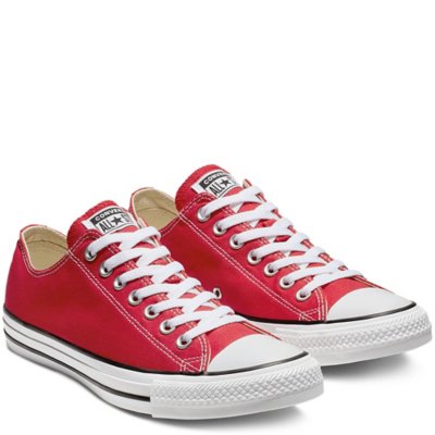 Converse homme rouge discount basse