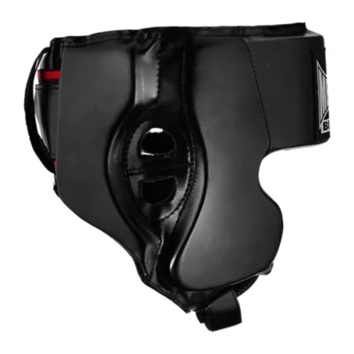 Casque Intégral Enfant Noir BLACK FURIOUS – Protection Optimale Pour Sports De Combat Jeunesse