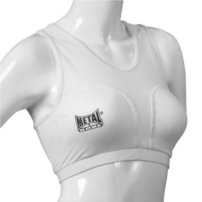 Coquille Blanc Xs METAL BOXE Coquille De Protection Femme - Blanc, Taille XS, Protection Bas Ventre Metal Boxe Blanc Xs