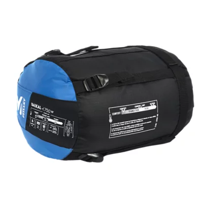 Sac De Couchage REI Polar Pod - Taille Adulte Large (80x62 Cm) - Forme Momie - Bleu/noir - Occasion Propre