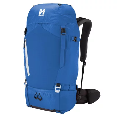 Sac à Dos Millet Randonnée Montagne 40 Litres - Bleu, Fabriqué En France