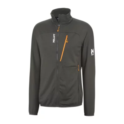 Veste Polaire Millet Lokka JKT II M Homme - Léger, Respirant - Pour Randonnée, Alpinisme, Lifestyle - Bleu