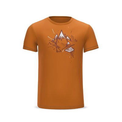 T-shirt Millet Randonnée Vert - Taille XL (42/44) - Manches Courtes - Coton/polyester