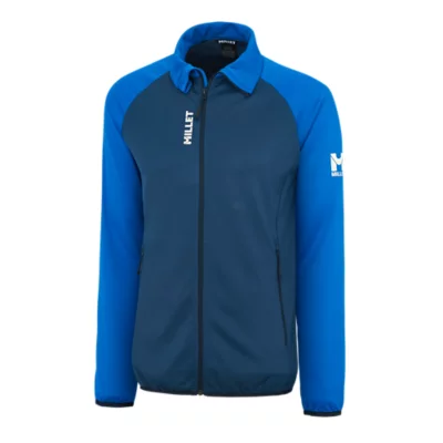 Pioneer Camp Veste Polaire Homme - Fermeture Éclair Intégrale - Légère Et Coupe-Vent