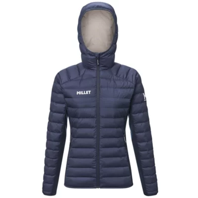 Doudoune De Randonnée Femme FITZ ROY Bleu marine MILLET INTERSPORT