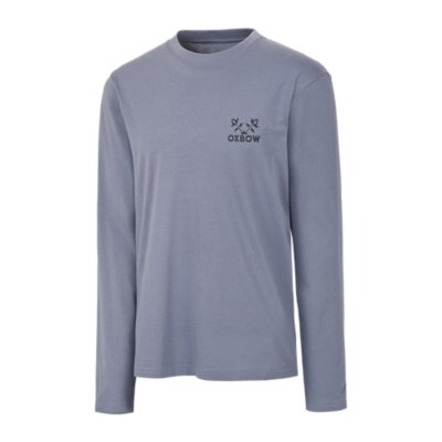 Tee-shirt Manches Longues OXBOW Eternal - Coton Bio épais 220 G/m² - Graphisme Dos Et Poitrine - Style Classique Hiver 2025 - 4
