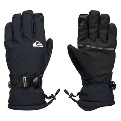 Squad Gants De Ski Homme QUIKSILVER NOIR pas cher - Gants ski et