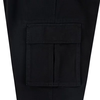 Pantalon Cargo Garçon Sportrax – Noir – Taille L – Taille élastique – Occasion – État Excellent