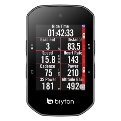 Gps De Vélo Rider 500E NOIR BRYTON INTERSPORT