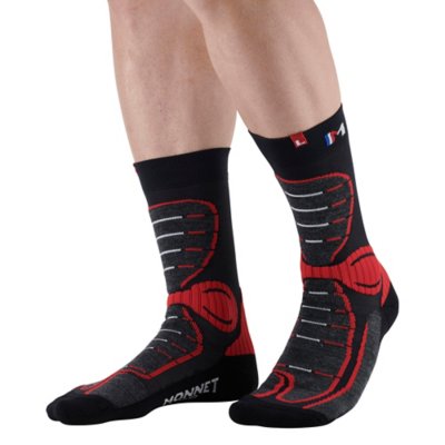 Chaussettes de ski - Mixte - 2 paires - Thermiques en coton