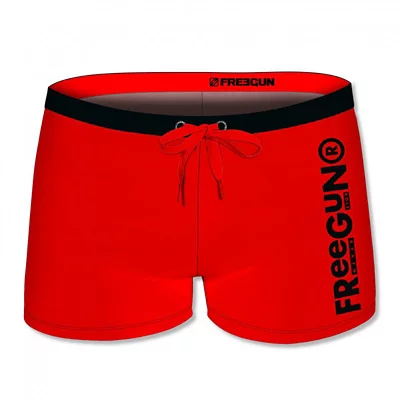 Boxer De Bain Homme Uni Avec Logo FREEGUN INTERSPORT