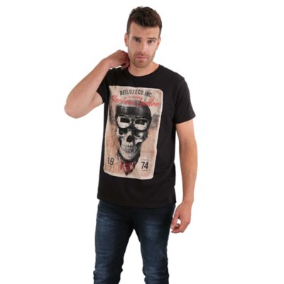 Tee-shirt À Manches Courtes Homme Motorcycle M+ DEELUXE