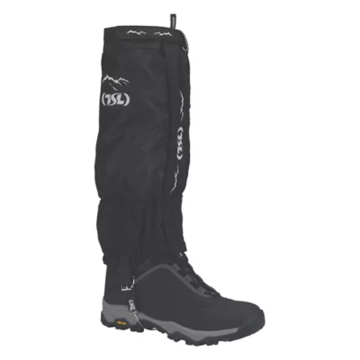 Guêtres Tactiques Imperméables MFH Armée Bushcraft Randonnée Hiver Noir Taille Unique