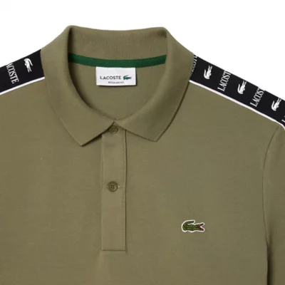 Polo à manches courtes homme Regular Fit en mini piqué stretch LACOSTE