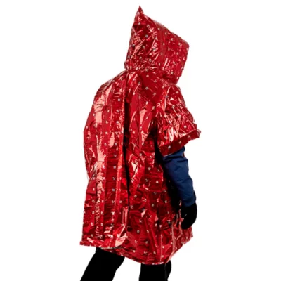 Poncho Liner / Couverture De Survie – Imperméable, Coupe-vent, Léger – Pour Camping, Randonnée, Chasse, Urgences
