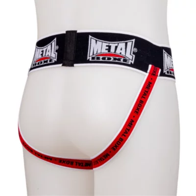 Coquille De Protection Semi-Pro Homme METAL BOXE - Noir, Taille L