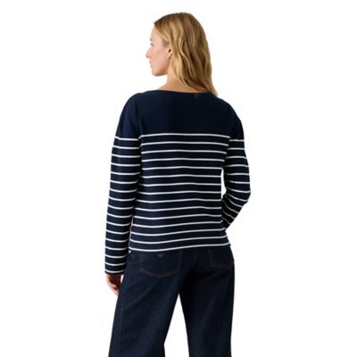 Tee-shirt à manches longues femme Marin Stripe Multicolore PZ0007  LEVIS