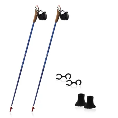 Bâtons de marche nordique adulte VDF UT 50% CARBONE MIDNIG GUIDETTI