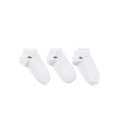 Lacoste 3 PACK - Chaussettes - white/blanc 